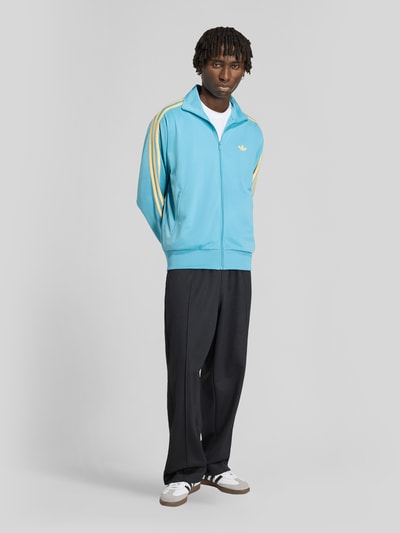 adidas Originals Loose Fit Trainingsjacke mit Logo-Applikation Modell 'FIREBIRD' Tuerkis 1