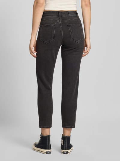 Only Jeansy o kroju straight fit z mieszanki bawełny model ‘EMILY’ Czarny 5