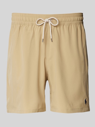 Polo Ralph Lauren Underwear Badeshorts mit elastischem Bund Modell 'TRAVELER' Beige 1