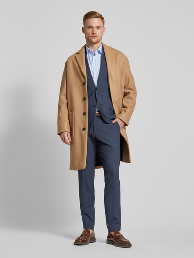 Pierre Cardin Slim Fit Anzughose mit Bügelfalten Modell 'Ryan' Marine 1