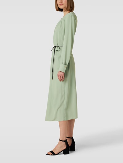 Marc Cain Midi-jurk met tailleriem Mintgroen - 4