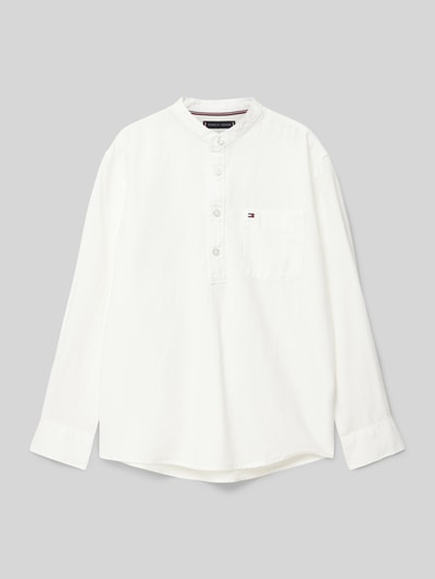 Tommy Hilfiger Teens Overhemd met maokraag Wit - 1