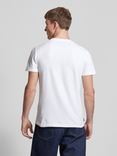 Superdry T-Shirt mit Label-Stitching Weiss 5