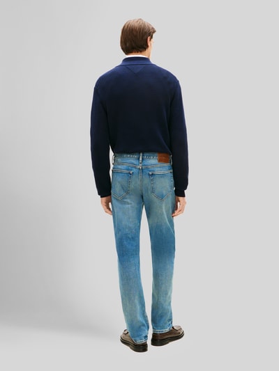 Tommy Hilfiger Regular Fit Jeans im 5-Pocket-Design Modell 'DENTON' Jeansblau 5
