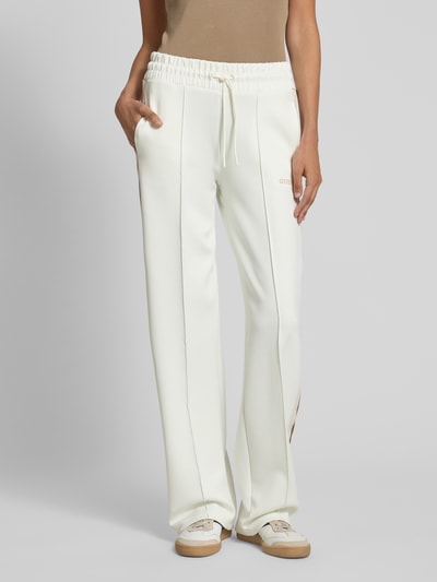 Guess Activewear Sweatpants mit elastischem Bund Modell 'YARROW' Offwhite 4