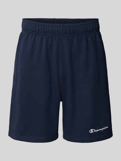 CHAMPION Relaxed Fit Shorts mit Label-Stitching Modell 'ICONS' Marine 2