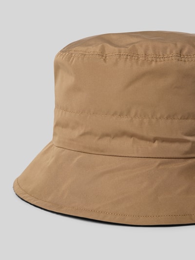 Loevenich Vissershoedje met logo-applicatie, model 'Regen' Camel - 2