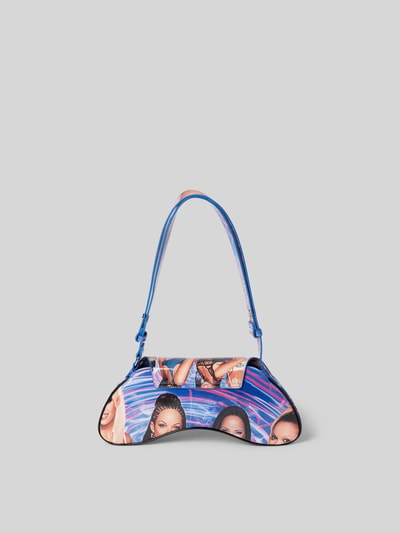 Diesel Crossbody Bag mit Motiv-Print Blau 4