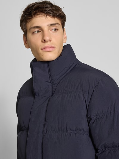 Marc O'Polo Denim Regular Fit Steppjacke mit Stehkragen Marine 3