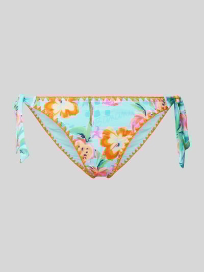 Banana Moon Bikinilbroekje met kant, model 'DIMKA DRAGONFRUIT' Turquoise - 1