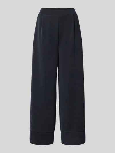 Rich & Royal Wide Leg Sweatpants mit Bundfalten Black 2