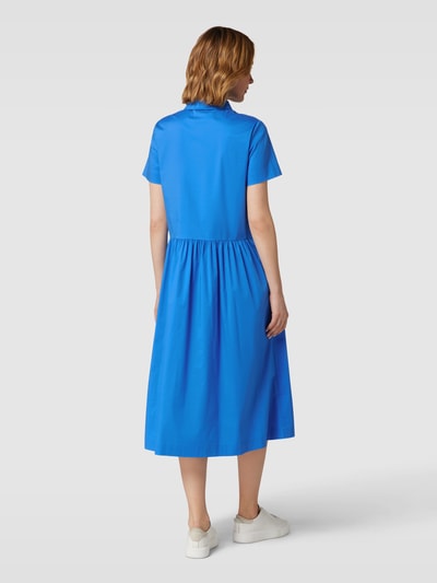 JOOP! Midikleid mit Umlegekragen und Reißverschluss Bleu 5