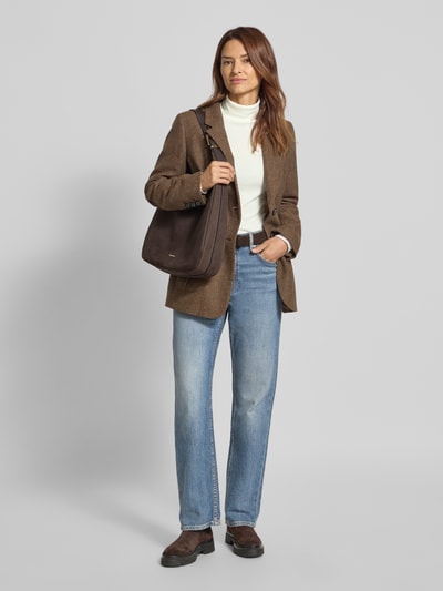 s.Oliver RED LABEL Shirt met lange mouwen van puur katoen Offwhite - 1