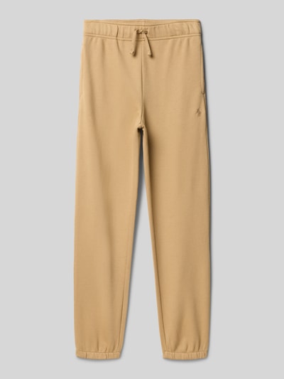 Polo Ralph Lauren Teens Stoffhose mit elastischem Bund Beige 1