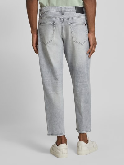 BOSS Orange Tapered Fit Jeans aus Baumwoll-Mix Modell 'ARLO' Mittelgrau 5