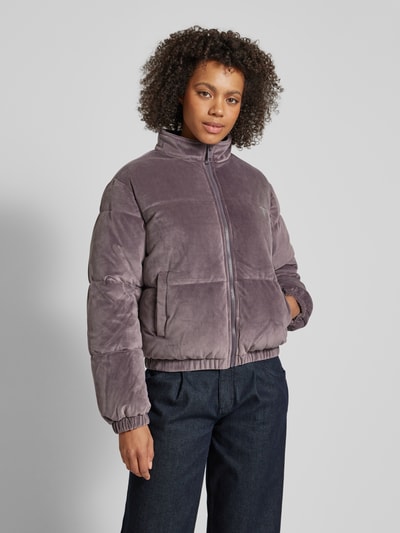 Guess Activewear Steppjacke mit Strasssteinbesatz Mauve 4