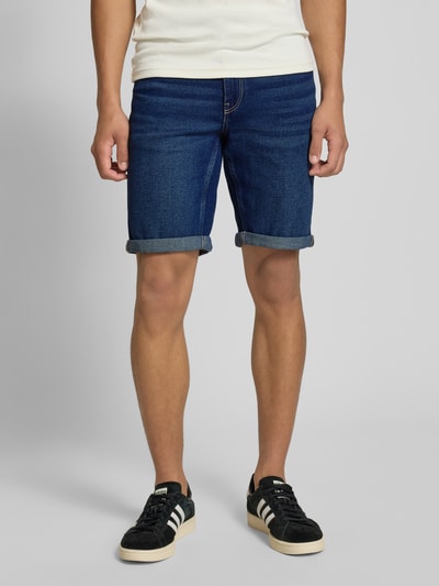 Only & Sons Regular Fit Jeansshorts aus Baumwoll-Mix Jeansblau 4