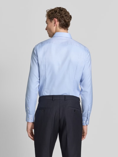 BOSS slim fit zakelijk overhemd van puur katoen model 'H-HANK-K' Bleu - 5