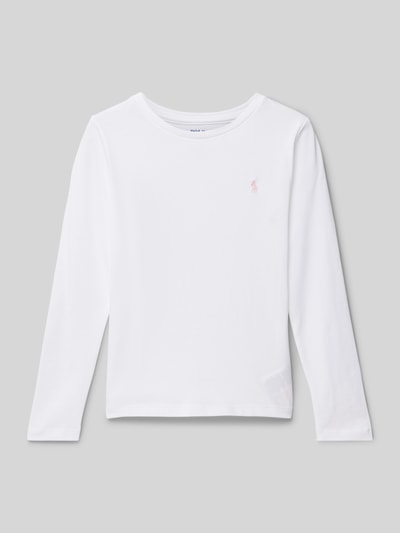 Polo Ralph Lauren Teens Longsleeve mit Logo-Stitching Weiss 1