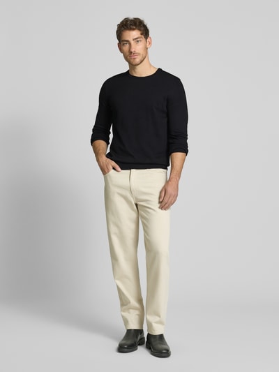 JOOP! Collection Strickpullover mit Rundhalsausschnitt Black 1