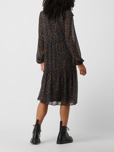 Jake*s Collection Midi-jurk van chiffon Lagune - 4