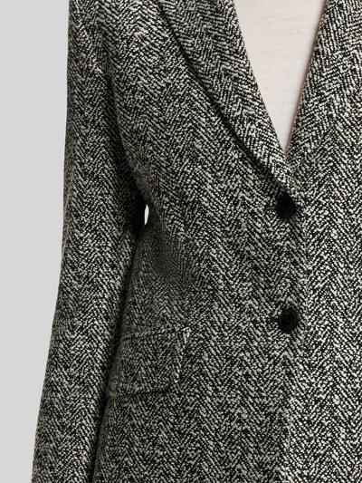 HUGO Regular Fit Longblazer mit 2-Knopf-Verschluss Modell 'Asmalla' Black 6