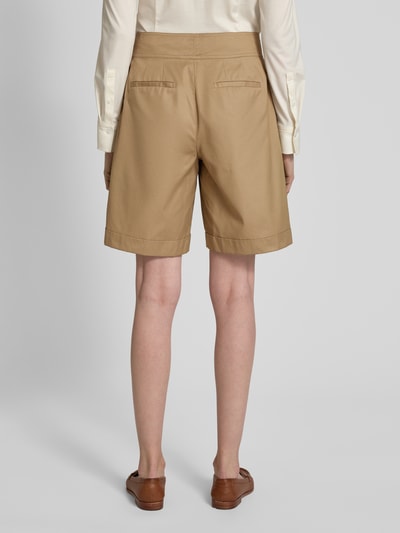 Lauren Ralph Lauren Relaxed Fit Shorts mit Bundfalten Modell 'GAVRELL' Camel 5