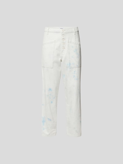 Pistola High Waist Relaxed Fit Jeans Weiß 2