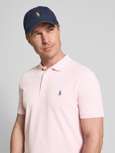 Polo Ralph Lauren Poloshirt mit Label-Stitching Rosa 3