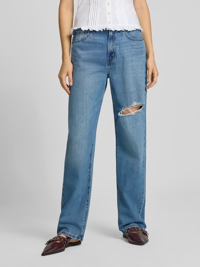 Levi's® 300 Relaxed Fit Jeans aus reiner Baumwolle Modell 'EASY DAD' Hellblau 4