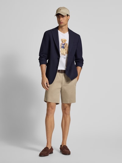 Polo Ralph Lauren Custom Slim Fit T-Shirt mit Rundhalsausschnitt Weiss 1