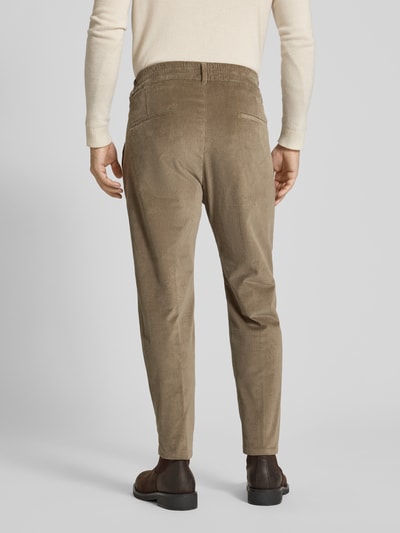 Drykorn Ribcordbroek met Franse steekzakken Beige - 5