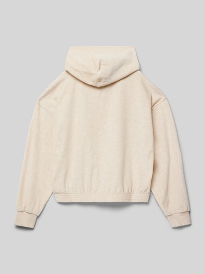 Tommy Hilfiger Teens Hoodie met logostitching, model 'SCRIPT' Beige - 3