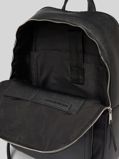 Antony Morato Rucksack mit Label-Applikation Black 5