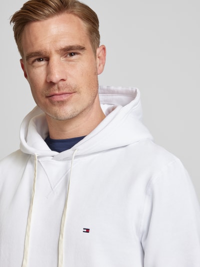 Tommy Hilfiger Loose Fit Hoodie mit Kapuze Weiss 3