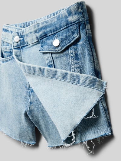 s.Oliver RED LABEL Regular Fit Jeans-Skort aus Baumwoll-Mix Blau 2