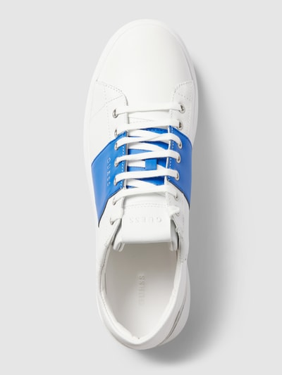 Guess Sneakers met contrastgarnering, model 'VIBO' Wit - 4