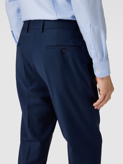HECHTER PARIS Pantalon met persplooien Marineblauw - 3
