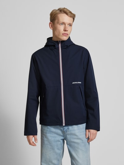 Jack & Jones Jacke mit Kapuze Modell 'ADAM' Marine 4