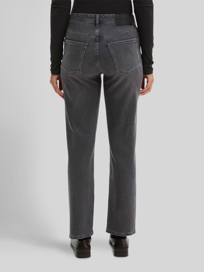 Marc O'Polo jeansy o kroju slim fit z mieszanki bawełny model 'D-JEANS' Średnioszary 5