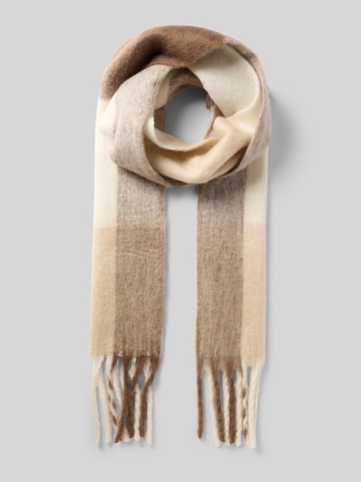 OPUS Schal in Strick-Optik Modell 'Ascottie' Beige 1