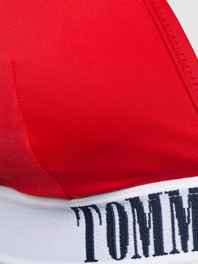 Tommy Jeans Bikini-Oberteil mit verstellbaren Spaghettiträgern Rot 2