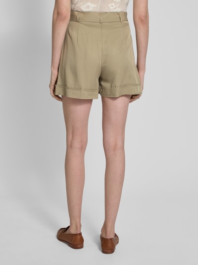 Guess Regular Fit Shorts mit Bindegürtel Modell 'NEW NINA' Schilf 5