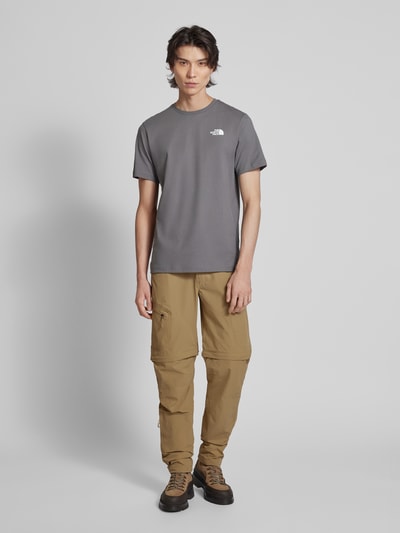 The North Face Loose fit broek met labelprint Beige - 1