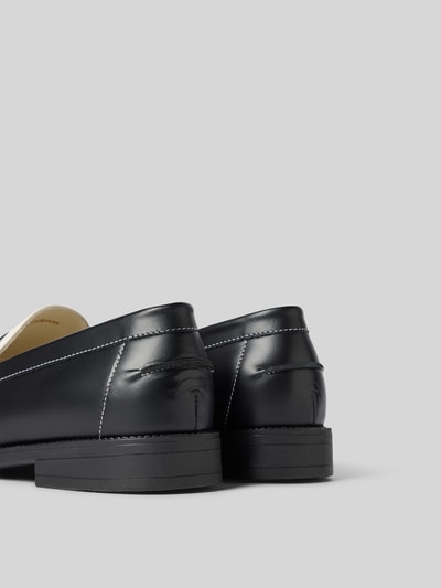 Duke & Dexter Penny-Loafer aus echtem Leder Black 3