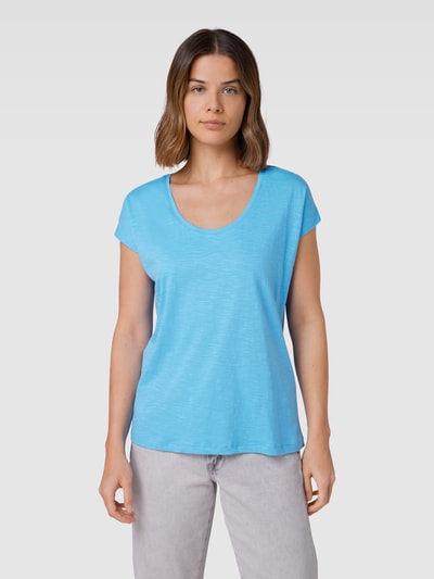 Montego T-Shirt mit Rundhalsausschnitt Blau 4
