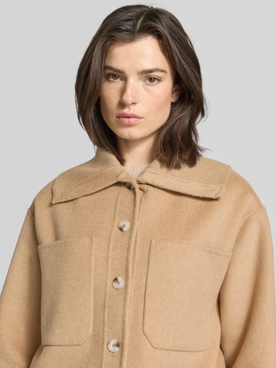 OPUS Jack met borstzakken, model 'Josia' Camel - 3