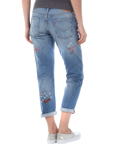 Levi's® 300 501 ® CT Tapered Fit 5-Pocket-Jeans im Light Used Look Jeansblau Melange 4