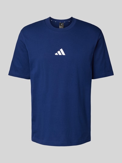 ADIDAS SPORTSWEAR T-Shirt mit Label-Print Marine 1