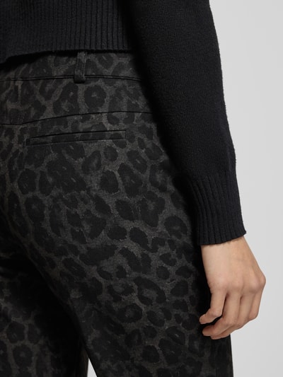 Raphaela By Brax Stoffen broek met achterzakken, model 'Lillyth' Zwart - 3